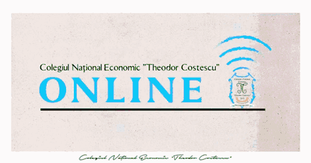 a sign that says online on it in green