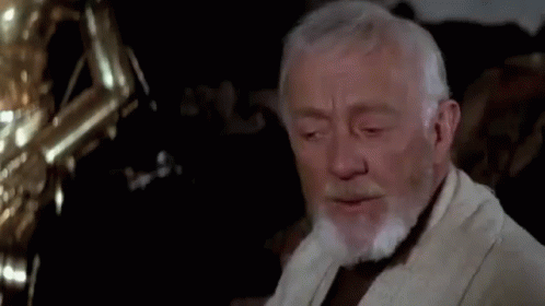 I'M Getting Too Old GIF - Star Wars Obi Wan Kenobi Alec Guinness GIFs