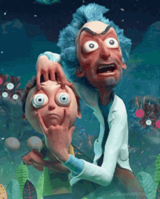 Rick And Morty Open Your Eyes GIF - Rick And Morty Open Your Eyes Eyes GIFs