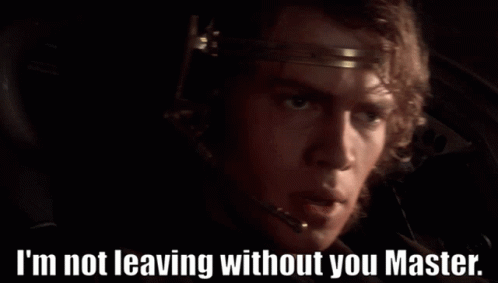 Not Leaving Without You Anakin Skywalker GIF - Not Leaving Without You Anakin Skywalker Hayden Christensen GIFs