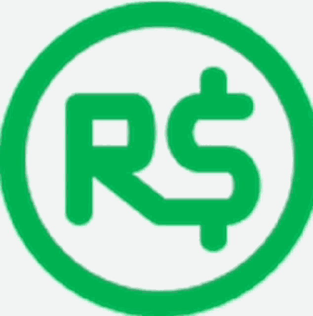a green and white circle with a dollar sign inside of it