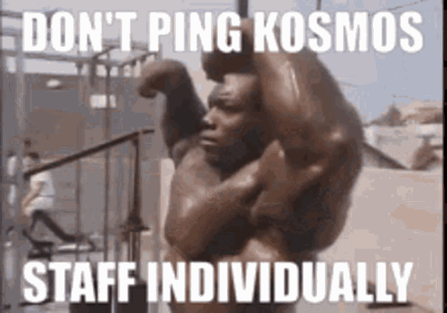 Kosmos Staff Dont Ping Kosmos Staff GIF - Kosmos Staff Dont Ping Kosmos Staff GIFs