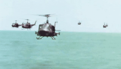 Helicopter Badass GIF - Helicopter Badass Ride Of The Valkyrie GIFs