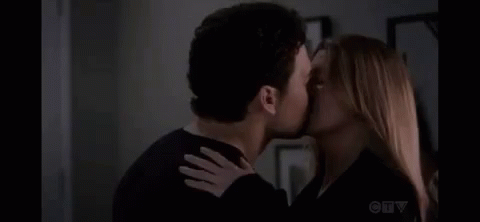 Kiss Meredith Grey GIF - Kiss Meredith Grey Andrew Deluca GIFs