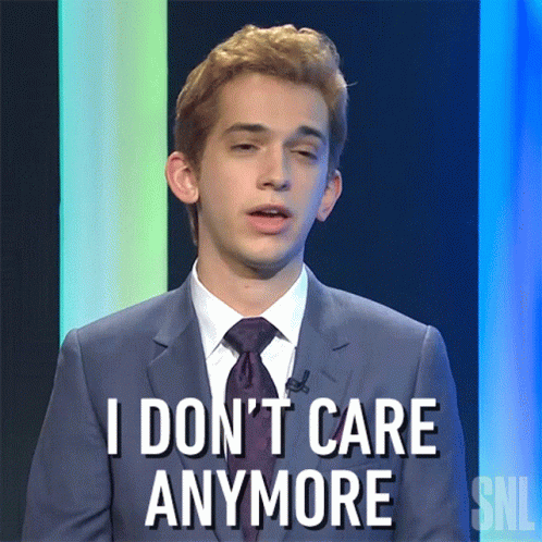 I Dont Care Anymore Jean Baby GIF - I Dont Care Anymore Jean Baby John Mulaney GIFs