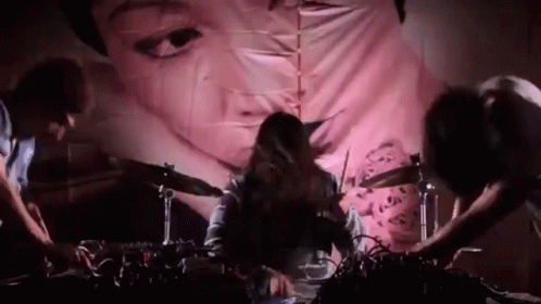 Head Bang Rock Stars GIF - Head Bang Rock Stars Rock And Roll GIFs