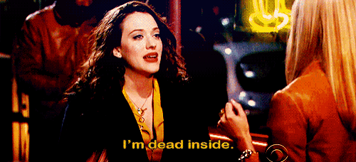a woman says i 'm dead inside in front of another woman