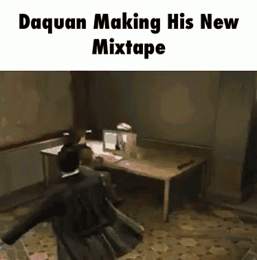 Daquan Making His New Mixtape GIF - Daquan Fire Mixtape GIFs