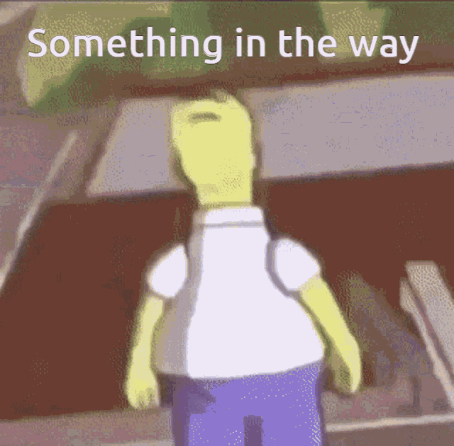 Homer Ascending Something In The Way GIF - Homer Ascending Something In The Way Homer Simpson GIFs