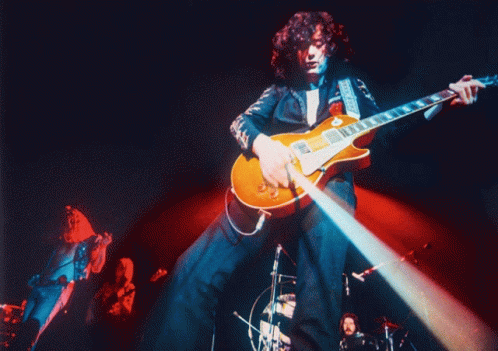 Led Zeppelin Jimmy Page GIF