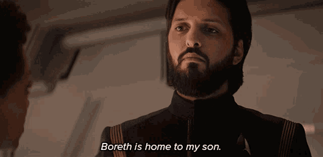 Boreth Is Home To My Son Ash Tyler GIF - Boreth Is Home To My Son Ash Tyler Star Trek Discovery GIFs