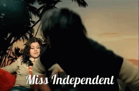 Kelly Clarkson Miss Independent GIF