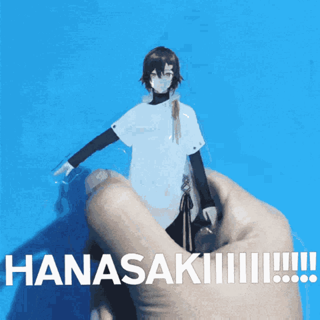 Hanasaki Miyabi Standee Shake Miyabi GIF - Hanasaki Miyabi Standee Shake Miyabi GIFs