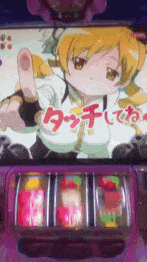 a yellow haired anime girl giving a thumbs up sign