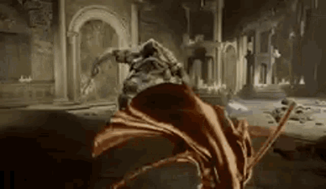 a video game character is being attacked by a monster in a video game .
