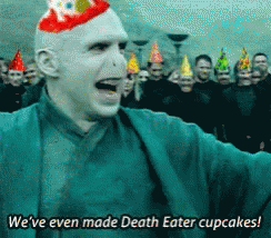 Party Harry Potter GIF - Party Harry Potter Voldemort GIFs