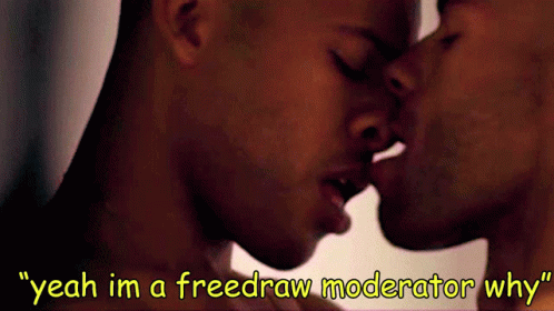 Freedraw Moderator Kiss GIF - Freedraw Moderator Moderator Kiss GIFs