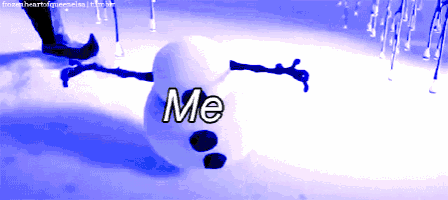 a snowman with the word me on it 's face