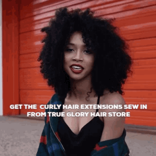 Curly Hair Extensions Curly Clip In Hair Extensions GIF - Curly Hair Extensions Curly Clip In Hair Extensions Curly Tape In Hair Extensions GIFs