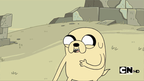 "We Shouldn’t Even Be Talking About This… ‘cause Lunch Time!" GIF - Adventure Time Lunch Time Jake GIFs