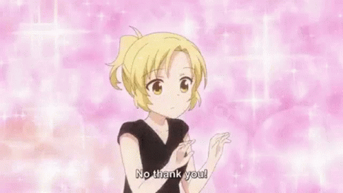 Rejected Anime GIF - Rejected Anime No Thank You GIFs
