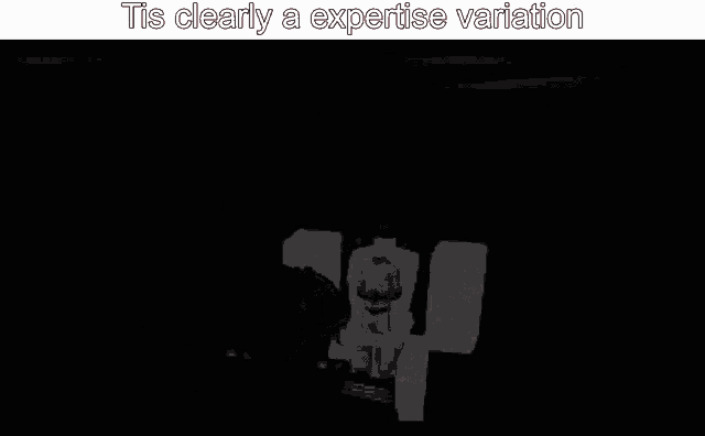 a skeleton with a skull and crossbones on it is standing in a dark room in a video game .