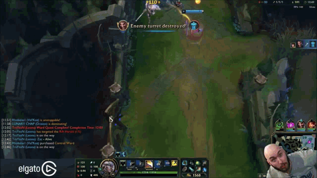 a screen shot of a video game with the words enemy turret destroyed on it