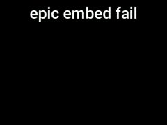 a picture of a cutting board in a sink with the words epic embed fail above it