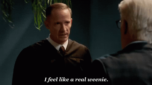 The Good Place Real Weenie GIF - The Good Place Real Weenie Serious GIFs