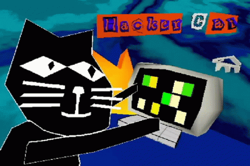 Hacker Cat GIF - Hacker Cat GIFs