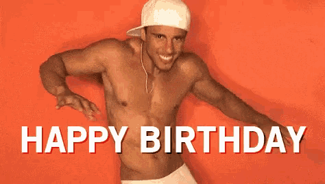 Happy Birthday Naked GIF