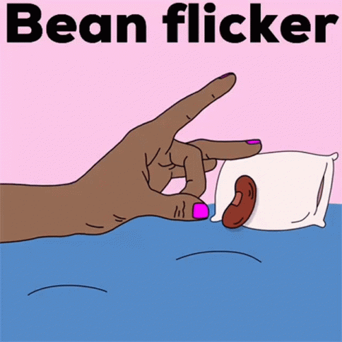 Bean Flicker Pink Nails GIF - Bean Flicker Bean Flick GIFs