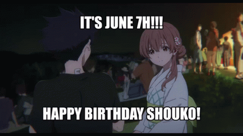 Nishimiya Shouko Birthday GIF - Nishimiya Shouko Birthday GIFs