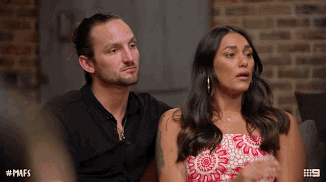 Its Hot Married At First Sight GIF - Its Hot Married At First Sight Nervous GIFs