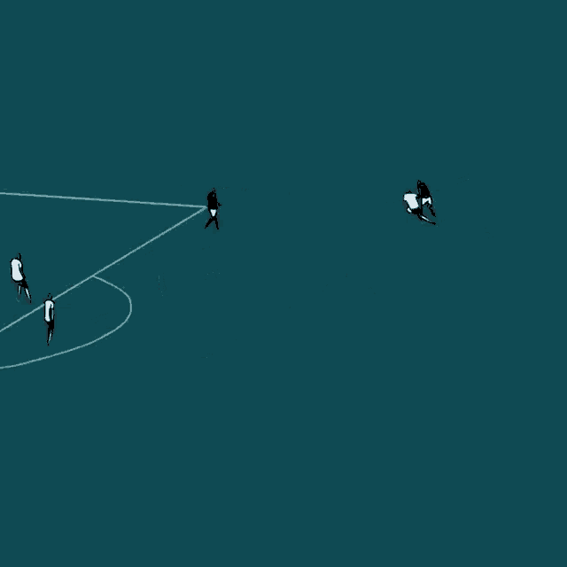 a soccer game is being played on a field with a sign that says sicoob