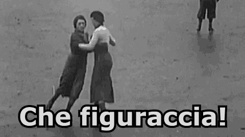 Figuraccia Figura Di Merda Che Figura Cadere Ballare Vergognarsi GIF