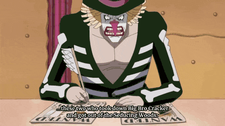 a man in a skeleton costume is sitting at a table with wanted papers