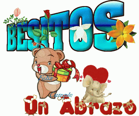 a teddy bear is holding a gift in front of the word bestos