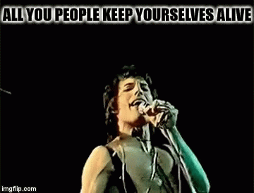 Keep Yourself Alive Queen GIF - Keep Yourself Alive Queen Freddie GIFs