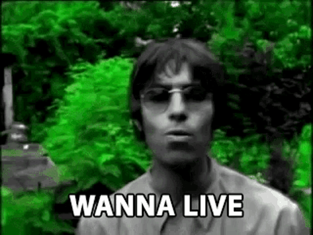 Wanna Live I Dont Wanna Die Liam Gallagher GIF - Wanna Live I Dont Wanna Die Liam Gallagher Oasis GIFs