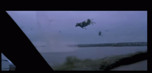 Cow Flying Cow GIF - Cow Flying Cow Twister GIFs