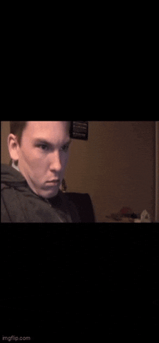 a close up of a man 's face with the words imgflip.com below it