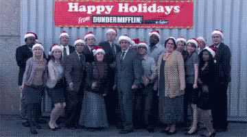 The Office Christmas GIF - Christmas The Office Steve Carell GIFs