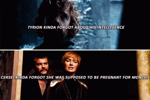 Kinda Forgot Tyrion GIF - Kinda Forgot Tyrion Cersei GIFs