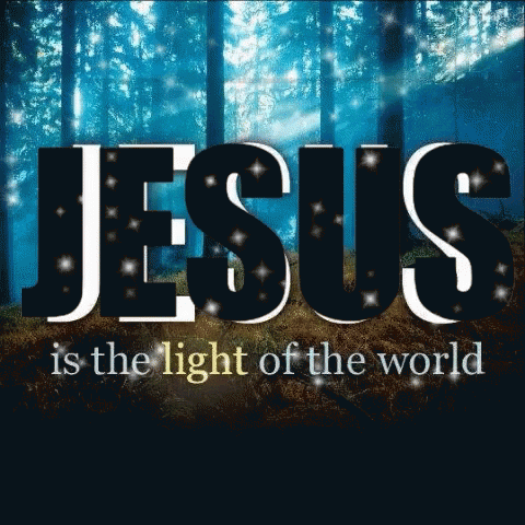 Jesus Bible GIF - Jesus Bible Is The Light Of The World GIFs