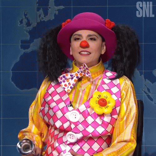 Im Not A Clown Goober The Clown GIF - Im Not A Clown Goober The Clown Saturday Night Live GIFs