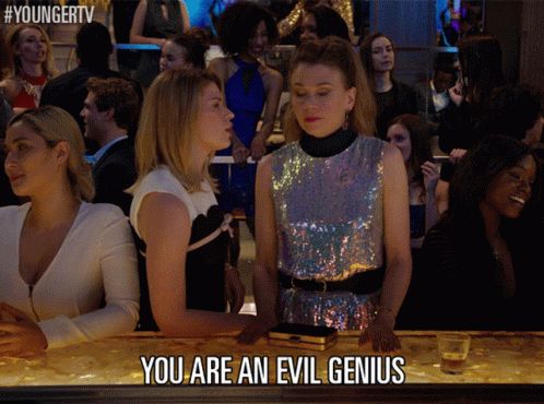 You Are An Evil Genius Genius GIF - You Are An Evil Genius Genius What GIFs