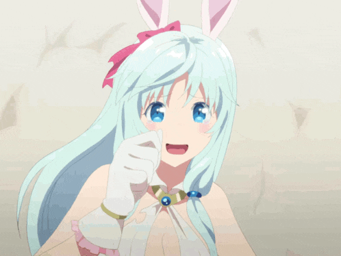 a girl with long white hair is wearing a white dress