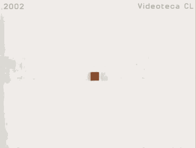 a white background with the year 2002 and a red square in the middle