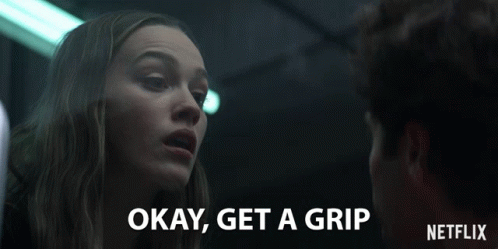 Okay Get A Grip Victoria Pedretti GIF - Okay Get A Grip Victoria Pedretti Love Quinn GIFs
